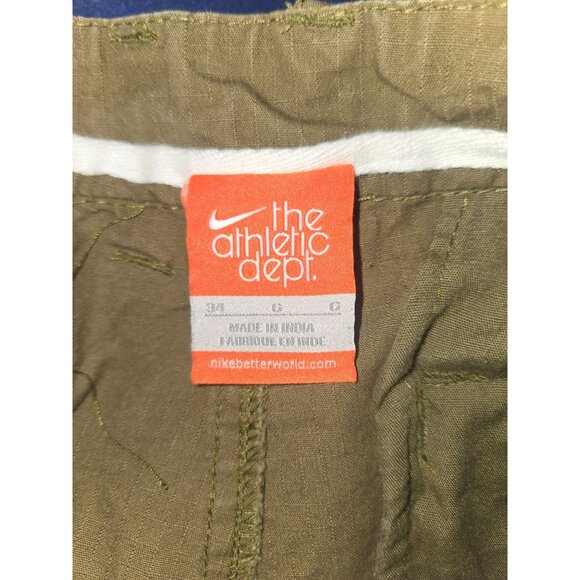 Nike Mens Cargo Shorts 34 Olive Green - Picture 3 of 6